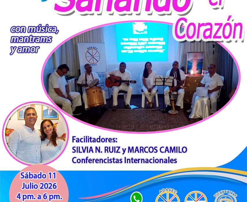 Taller SANANDO EL CORAZÓN … con Música, Mantras y Amor 🎶❤️💟 🩷🎵