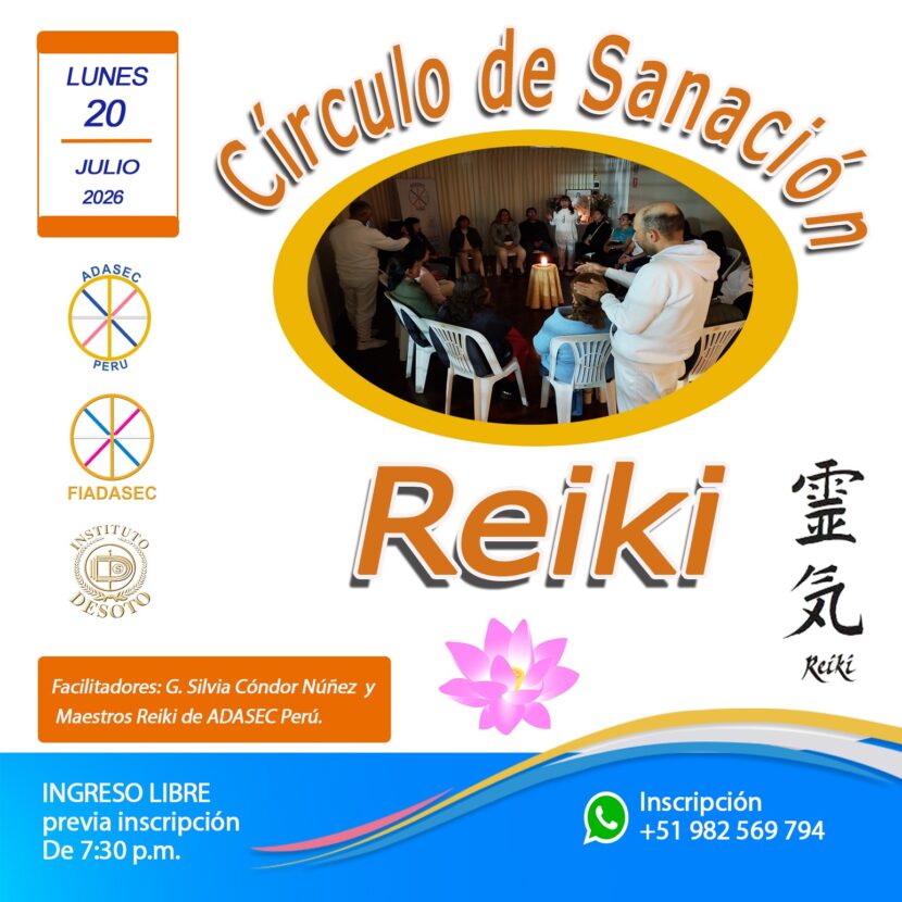 🌀 CÍRCULO DE SANACIÓN REIKI 🌀