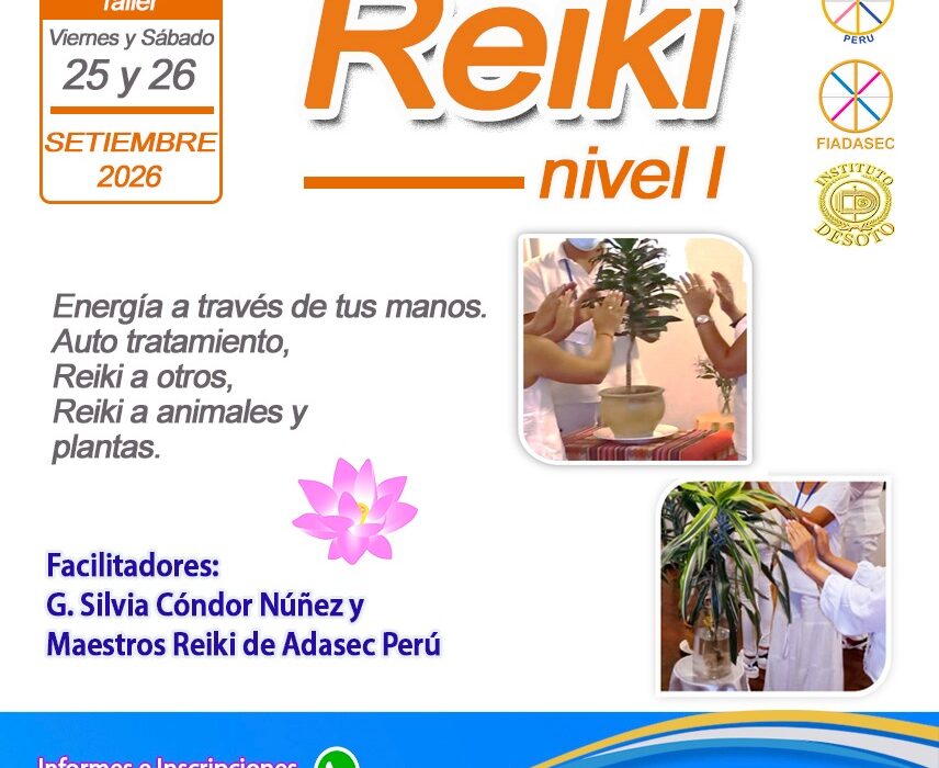 💠 Seminario Taller  REIKI Nivel I
